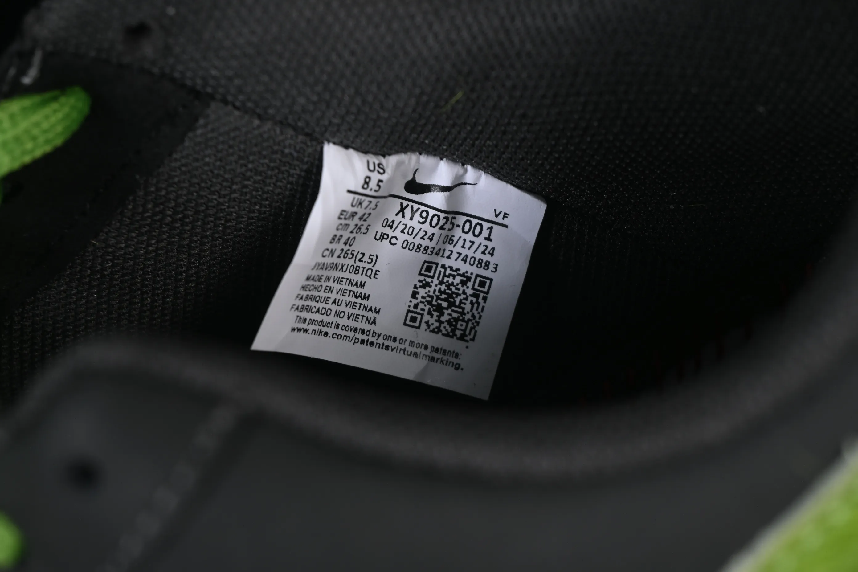 All categories Nk Air Force 1 Air Force series Nk Air Force 1 Low Air Force low-top Nike Air Force 1'07 Low Year of the Horse joint name Ink gray jade green Air Force 1 low-top casual sneakers XY9025-001